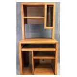 Small Oak Computer Desk