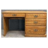 Oak Kneehole Desk