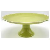 Williams Sonoma Apple Green Cake Stand