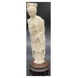 Antique Chinese Carved Guanyin Figure