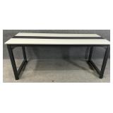 Showroom Sample Black/White Table