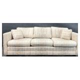 Vtg 3 Cushion Sofa