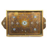 Reverse Painted Serving Tray