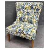 Vintage Floral Upholstered Chair
