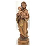 ANRI Italy Hand Carved Wood Madonna & Child