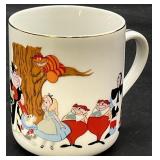 Vintage Walt Disney Parks Alice In Wonderland Mug