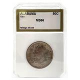 1921 Alabama Half Dollar MS66