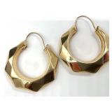 14K Gold Hoop Earrings