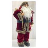 35in Red Santa Figurine Decoration