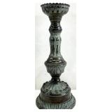 Antique French Style Bronze 12 " Candlestick