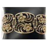 Symmetalic Sterling Silver & 14K Gold Floral