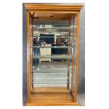 Oak Open Display Cabinet