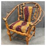 Vintage Bentwood Rustic Twig Arm Chair