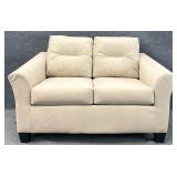New 2 Cushion Neutral Loveseat