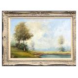 Jacopo della Selva Original Landscape Oil Painting
