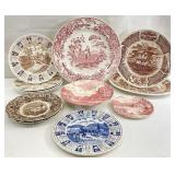 Antique / Vintage Transferware Plates & More