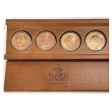 Four American Discovery Bronze Medals
