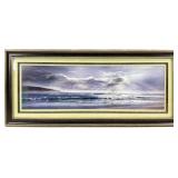 Beach Scene Framed Art Print
