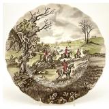 Johnson Bros Tally Ho Fox Hunt Dinner Plate