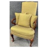Mahogany Frame Lolling Chair