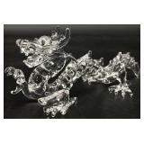 Chinese Small Blown Glass Dragon Figure
