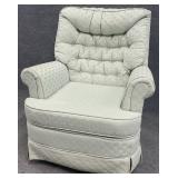 Button Tufted Arm Chair