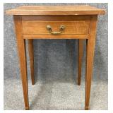 Walnut One Drawer Stand