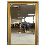 Beveled Mirror in Gold Frame
