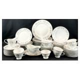 62pc International Silver Elegant Lady China