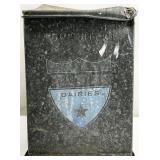 Vintage Galvanized Tin Dairy Cooler
