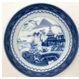 Mottahedeh Vista Alegre Blue Canton Dish