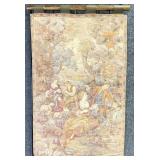 French Aubusson Style Tapestry Wall Hanging