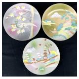 3 Maso Shafford Ware Japan Plates