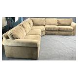 Broyhill Neutral Modular Sectional Sofa