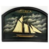 America Winner of the Queen Cup 1852 Sailboat Art