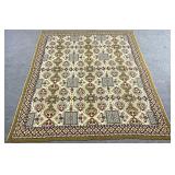 6.6 x 8 Turkish Kilim Woven Tapestry Rug