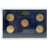 2002 Gold Plated Statehood Quarters Set