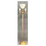 Vtg 2 Arm Floor Lamp