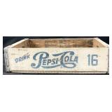 Vintage Wooden Pepsi Crate