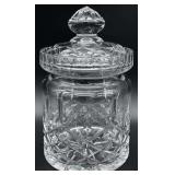 Crystal Biscuit Barrel