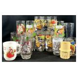 Vintage Character Glassware & Mugs