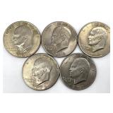 5 - 1972 Ike Dollars