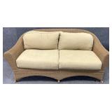 Martha Stewart Living Wicker Loveseat A