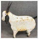 33in Metal Goat Yard Art