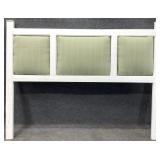 Upholstered Insert King Size Headboard