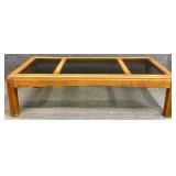 Glass Insert Coffee Table