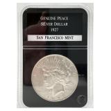 1927-S US Peace Silver Dollar