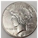 Scarce 1928-S US Peace Silver Dollar