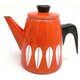 Catherineholm Orange Lotus on White Coffee Pot