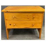 Pine Faux Drawer Stand